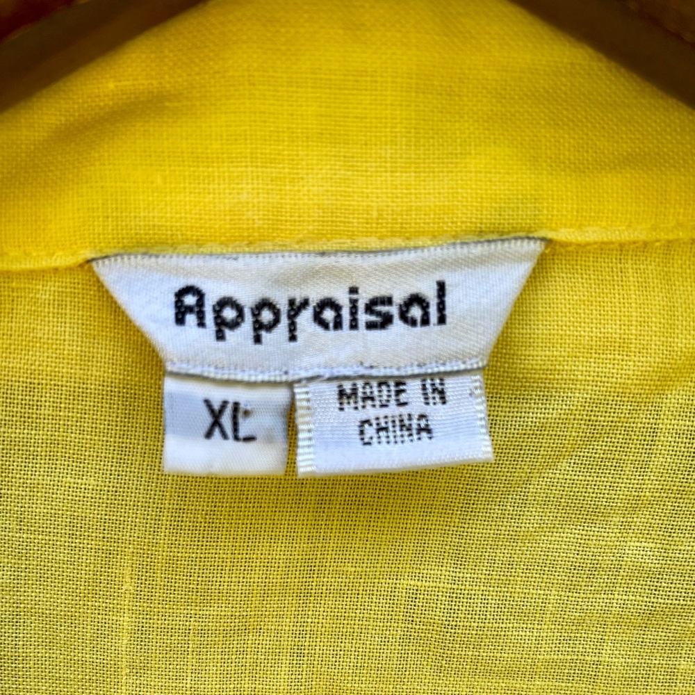Linen button down top - Picture 3 of 6